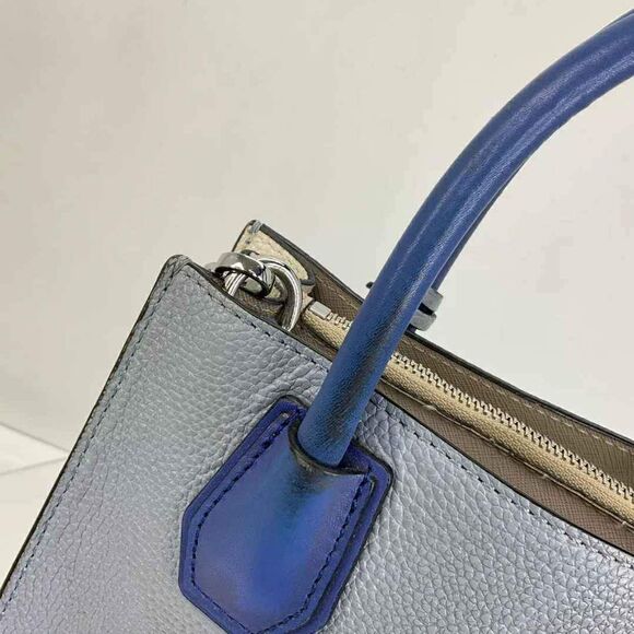 MICHAEL Kors MK Designer Studio Mercer Blue White Crossbody Bag Purse Handbag - Picture 7 of 9